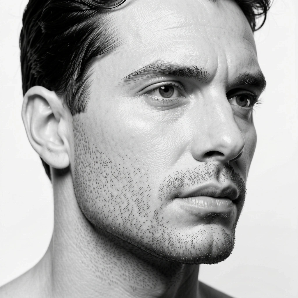 Support for the male body and skin rejuvenation